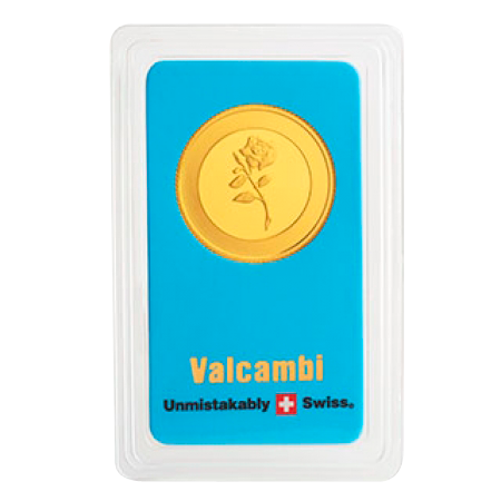 8 gram gouden Valcambi munt