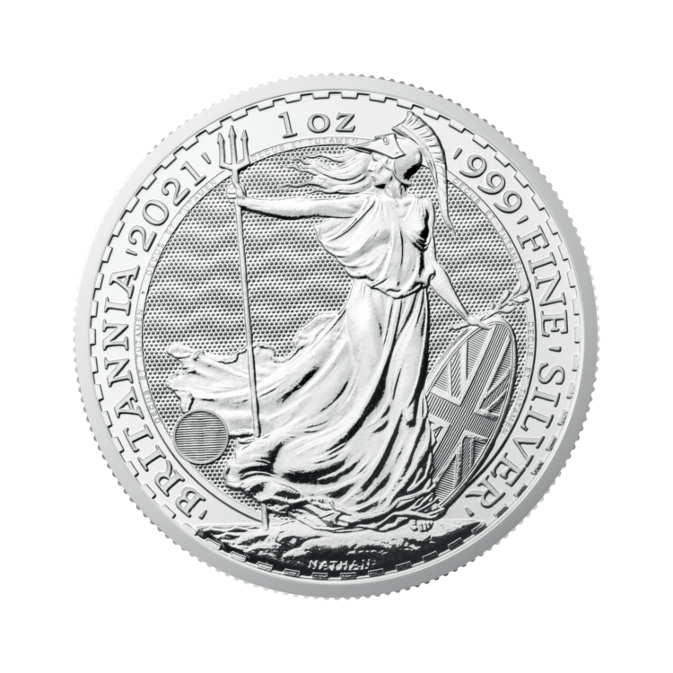 1 troy ounce zilveren Britannia munt