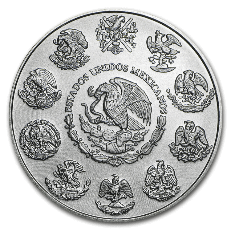 1 troy ounce zilveren Mexican Libertad munt