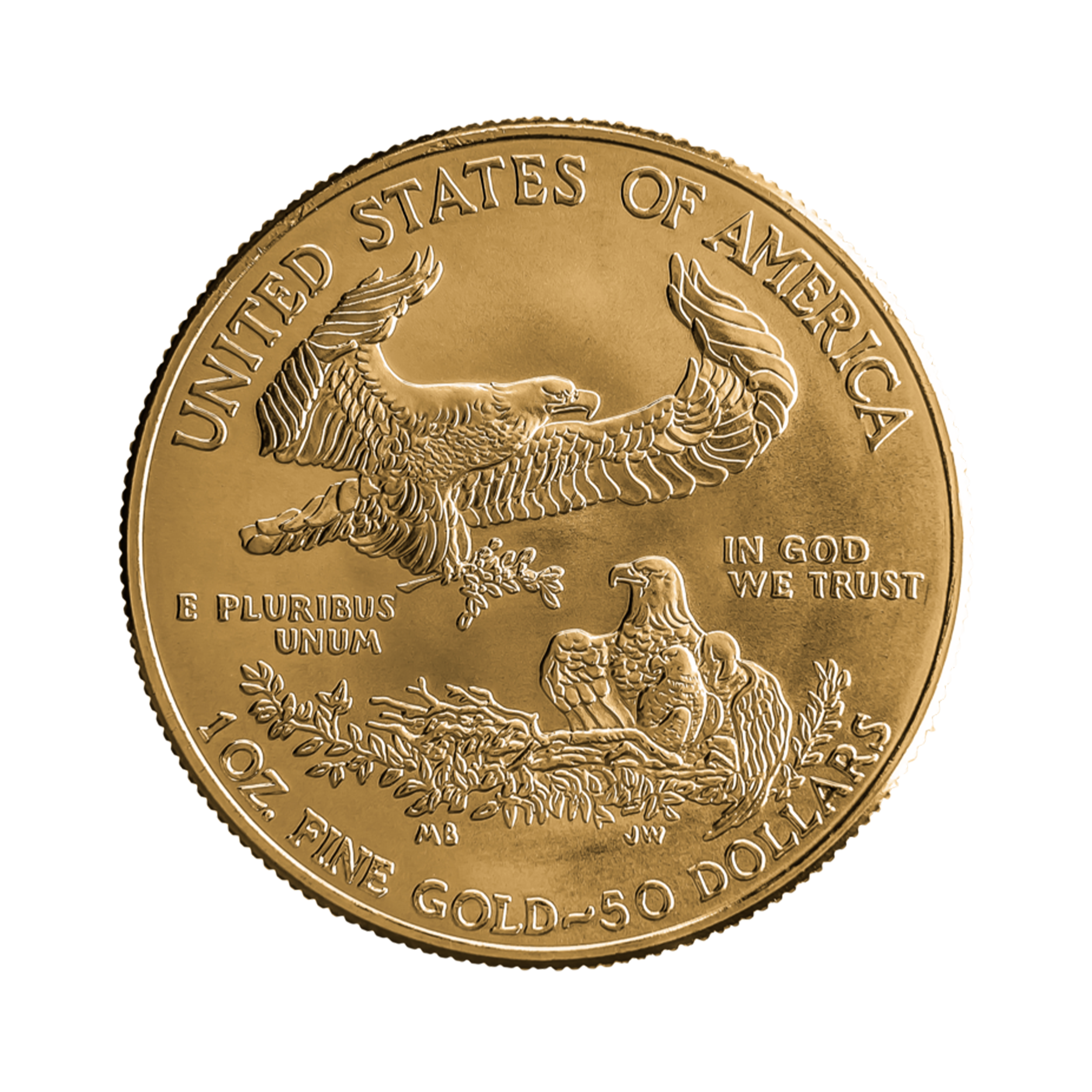 1 troy ounce gouden American Eagle munt