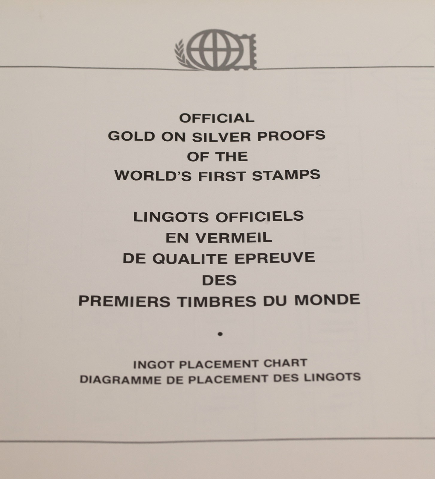 Franklin Mint Worlds first stamps
