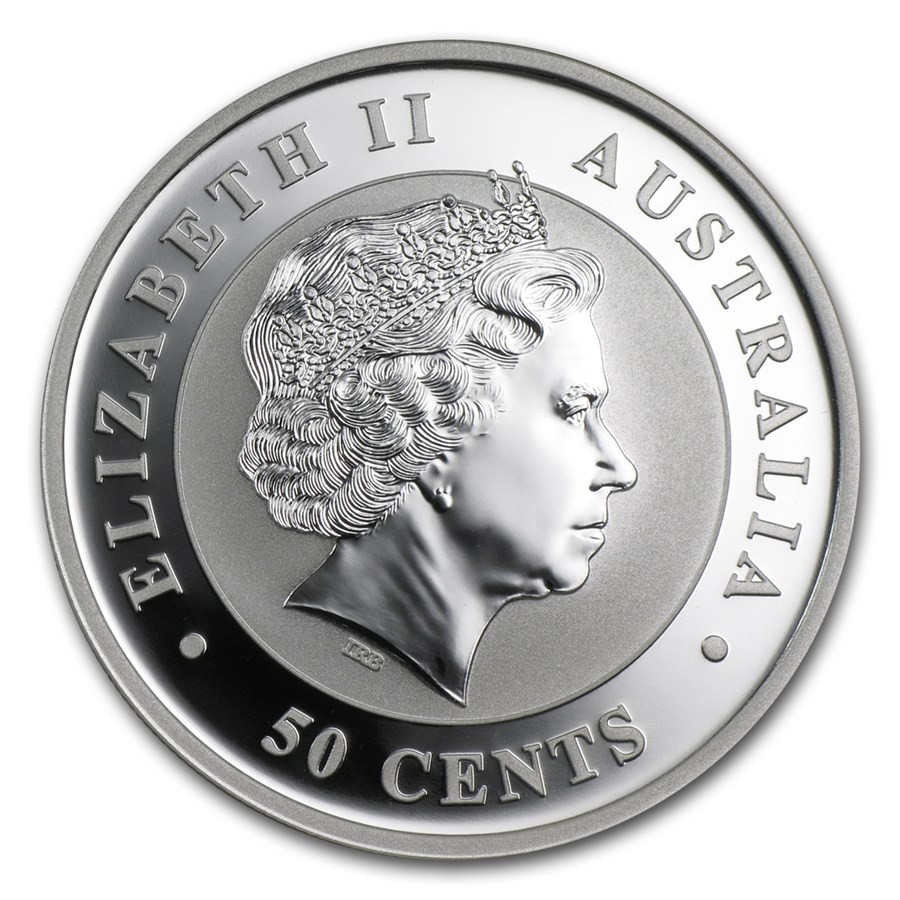 1/2 troy ounce zilveren Koala munten