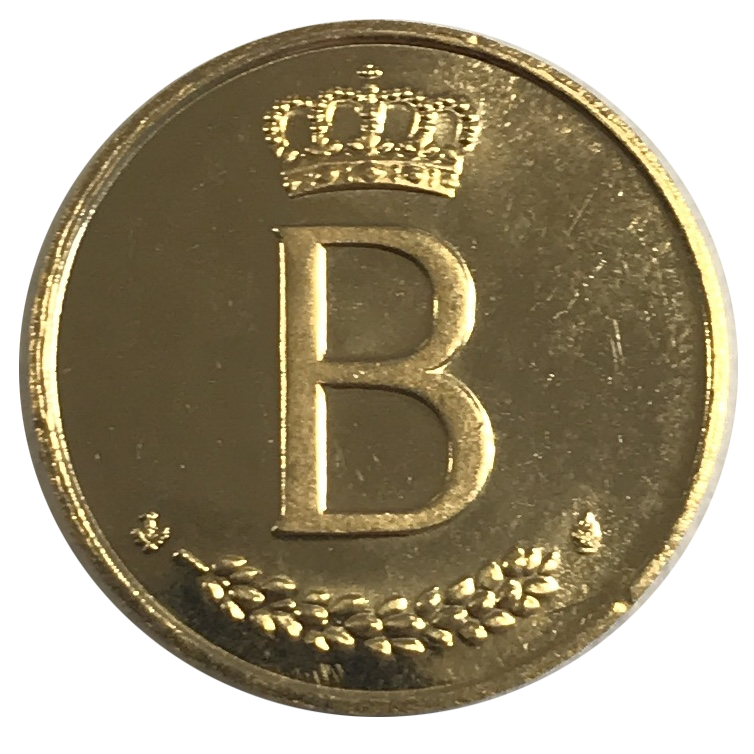 Gouden munt Boudewijn