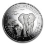 1 kilo zilveren munt Somalische Olifant - foto 1 - voorbeeld
