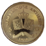 Gouden 5 gulden Nederlandse Antillen munt (1980)