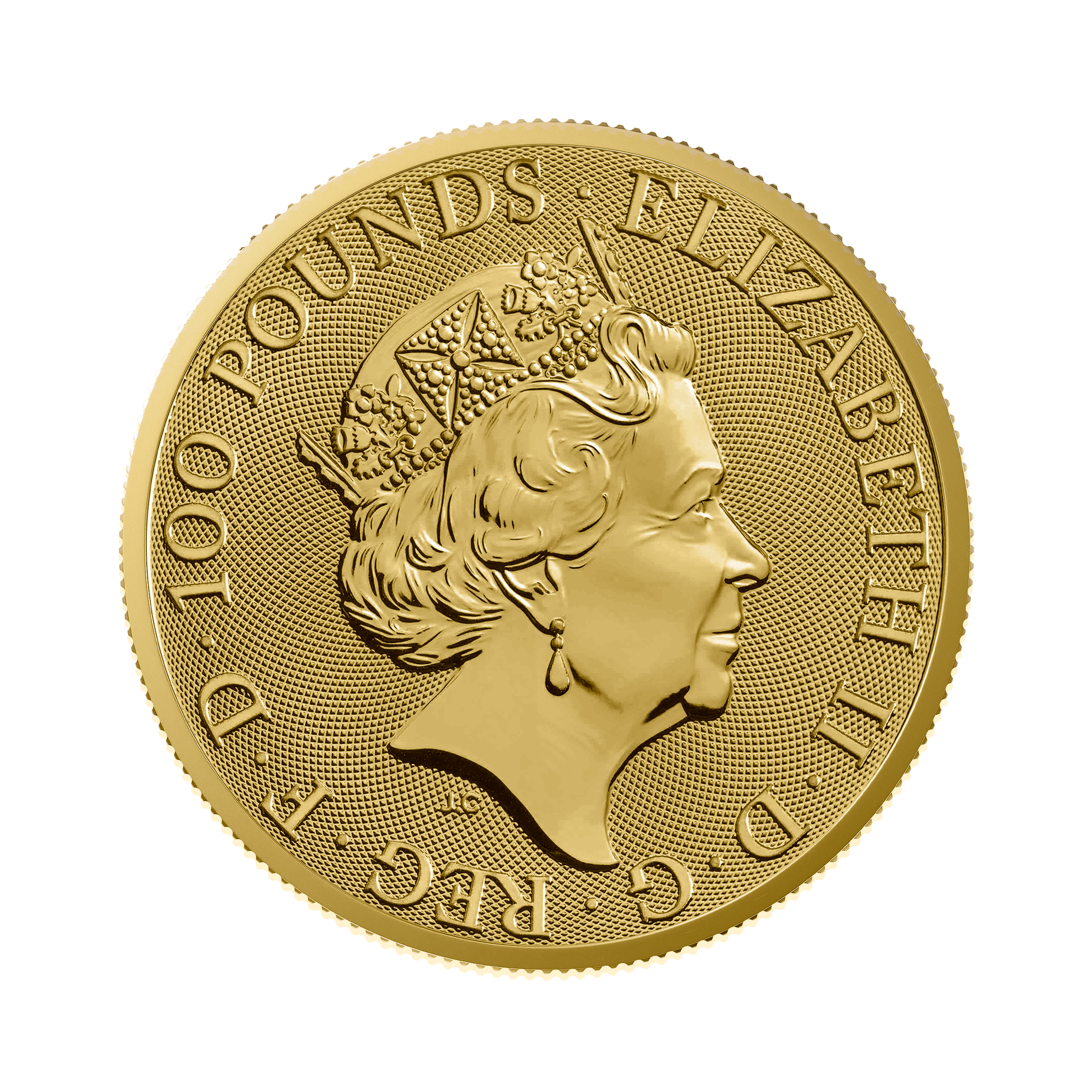 1 troy ounce gouden Tudor Beasts munt