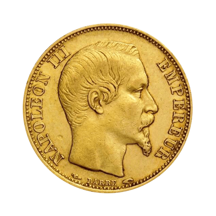 Gouden 20 Franc Napoleon III