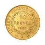 Gouden 20 Franc Genie munt - foto 2 - voorbeeld