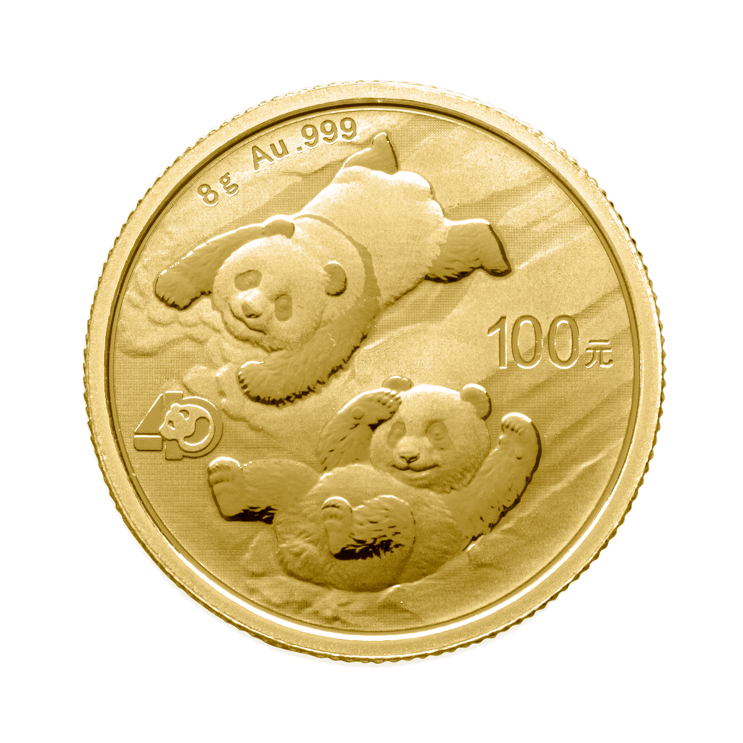 8 gram gouden Panda munt