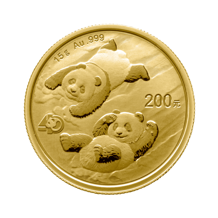 15 gram gouden Panda munt