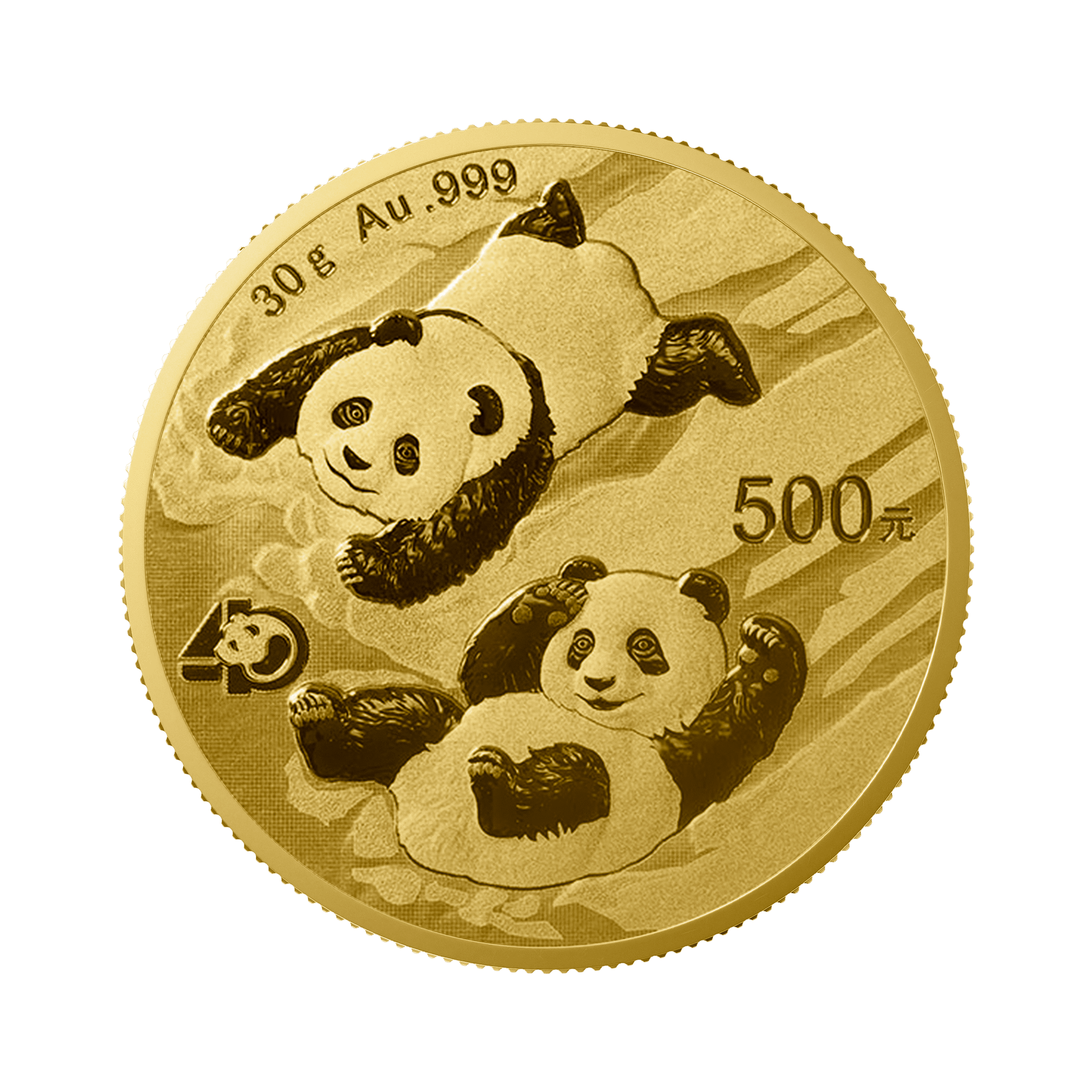 30 gram gouden Panda munt