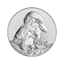 2 troy ounce zilveren Kookaburra munt