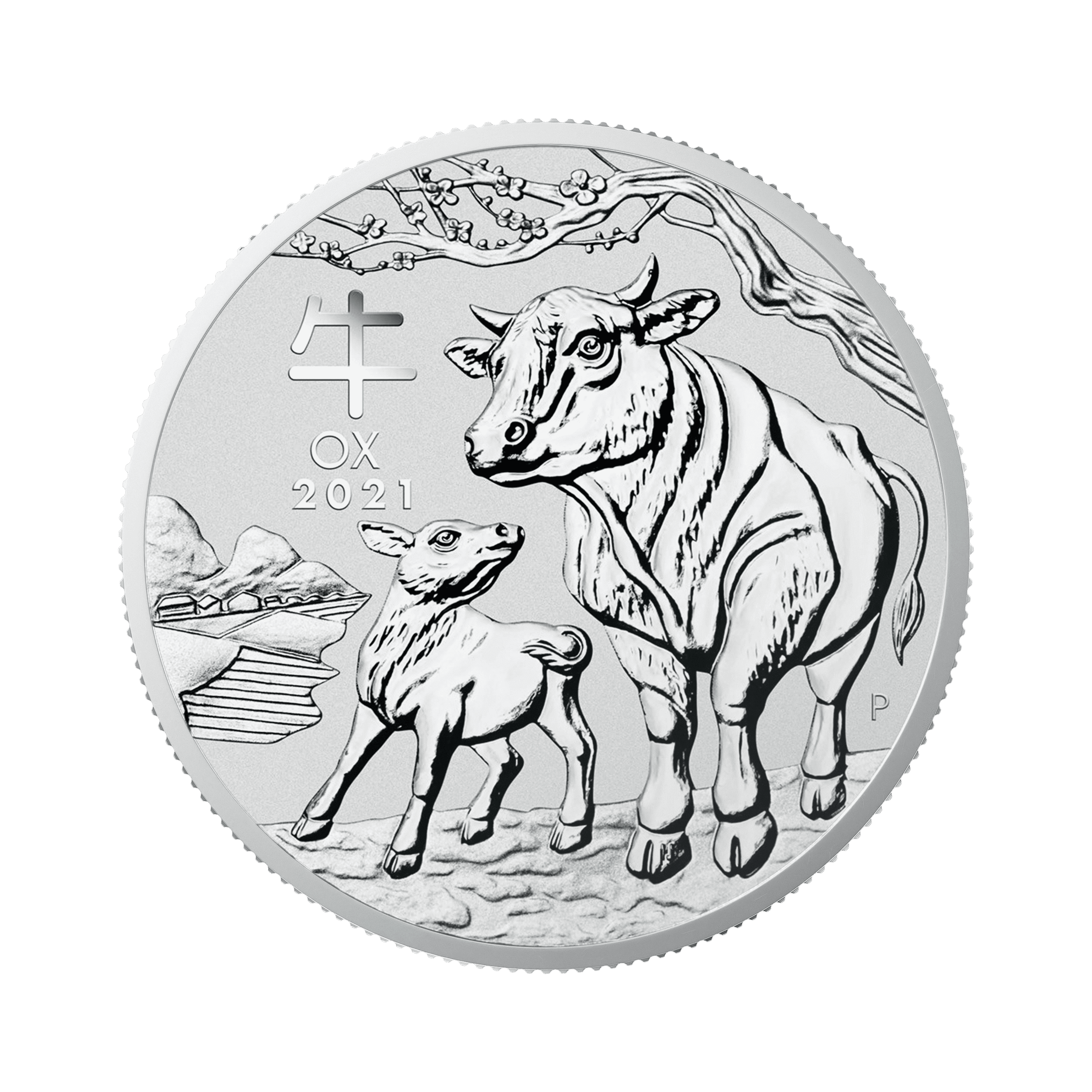 1 troy ounce zilveren Lunar munt