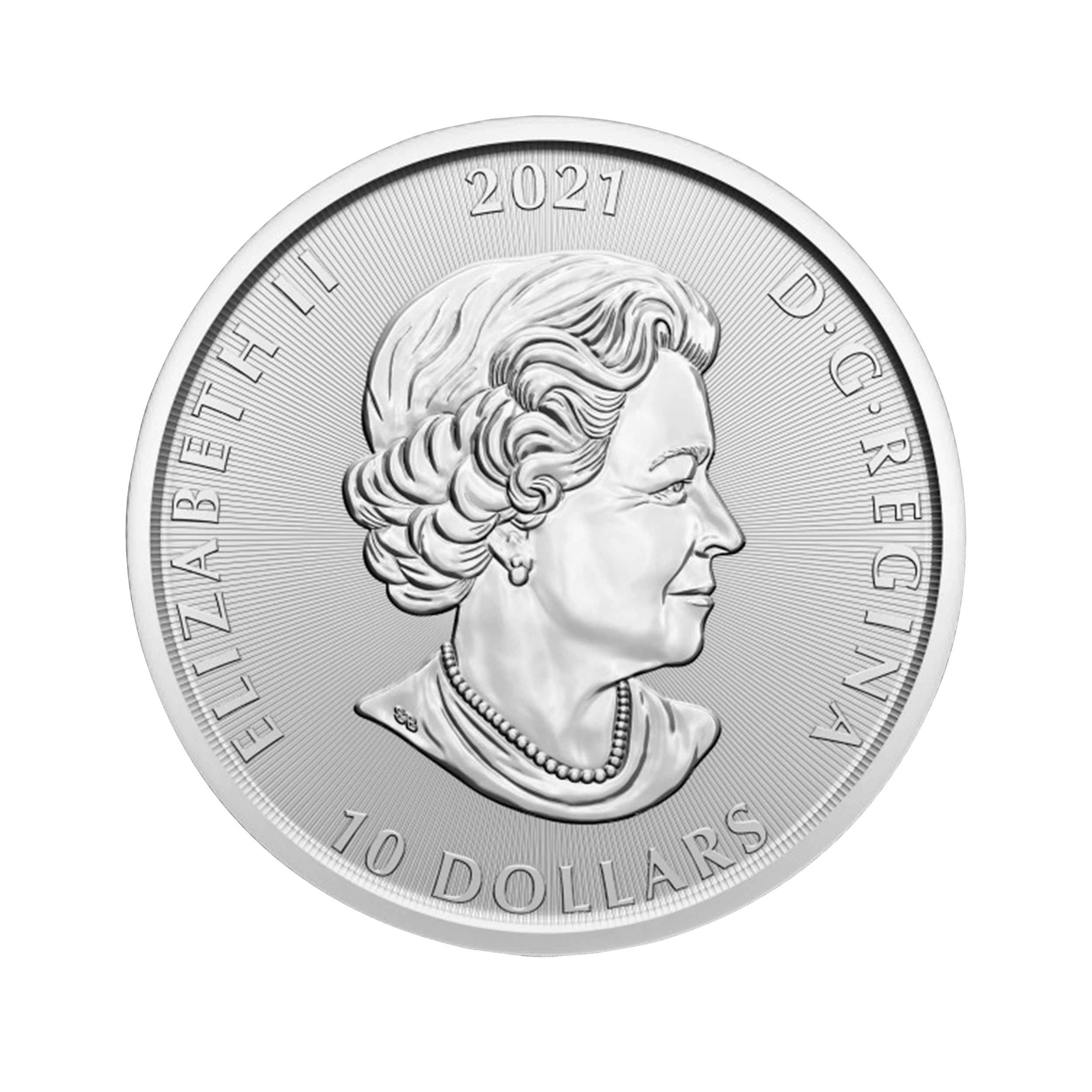 2 troy ounce zilveren Canadian Creatures of the North munt