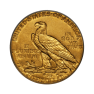 Gouden 5 dollar half Indian Head munt - foto 2 - voorbeeld
