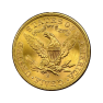 Gouden 5 dollar American Half Eagle Liberty Head munt - foto 2 - voorbeeld