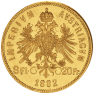 Gouden munt florin 8 gulden - foto 1 - voorbeeld