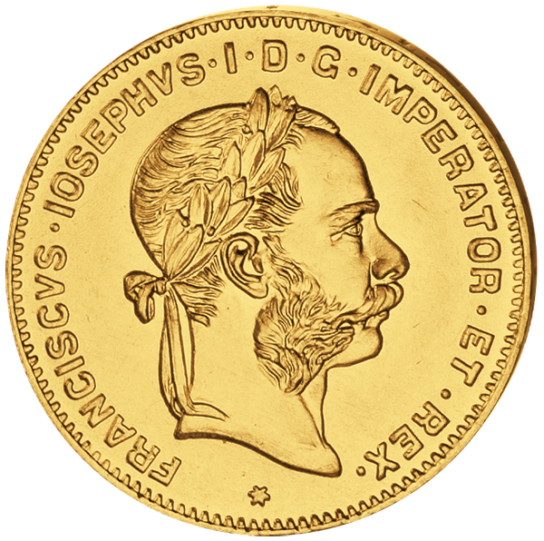 Gouden munt florin 8 gulden