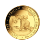 1/4 troy ounce goud Somalische Olifant munt - foto 1 - voorbeeld