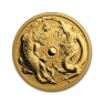 2 troy ounce gouden munt dubbele dragon - foto 1 - voorbeeld