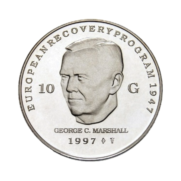 Zilveren 10 gulden (1995-1999)