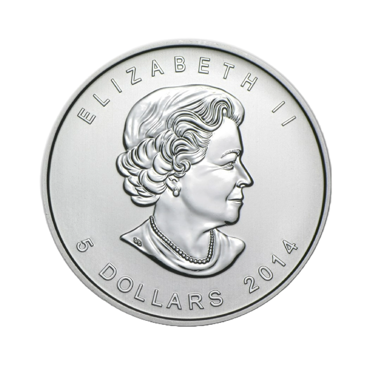 1 Troy ounce zilveren Bald Eagle munt