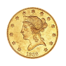 Gouden $10 Golden Eagle munt - foto 1 - voorbeeld