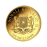 1/4 troy ounce goud Somalische Olifant munt - foto 2 - voorbeeld