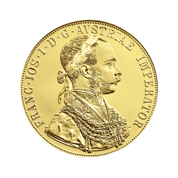 Oostenrijkse gouden 4 dukaat munt