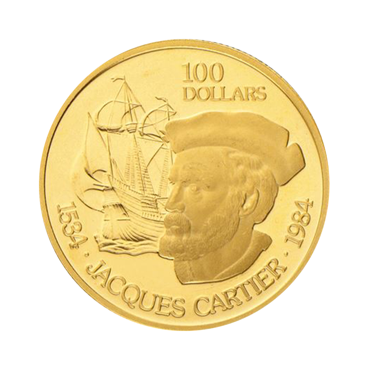 Canadese gouden 100 dollar munt (1976-1986)