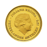 Gouden 100 gulden Nederlandse Antillen munt (1978)