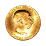 Oostenrijkse gouden 100 Corona munt - foto 2 - voorbeeld