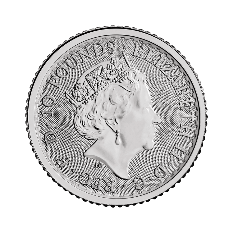 1/10 troy ounce platina Britannia munt