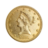 Gouden 10 dollar Liberty Head munt - foto 2 - voorbeeld