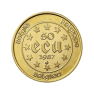 Belgie 50 ECU gouden munt - foto 1 - voorbeeld