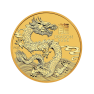 2 troy ounce gouden Lunar munt