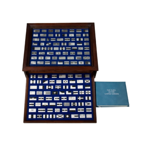 Franklin Mint - Vlaggen van de Verenigde Naties
