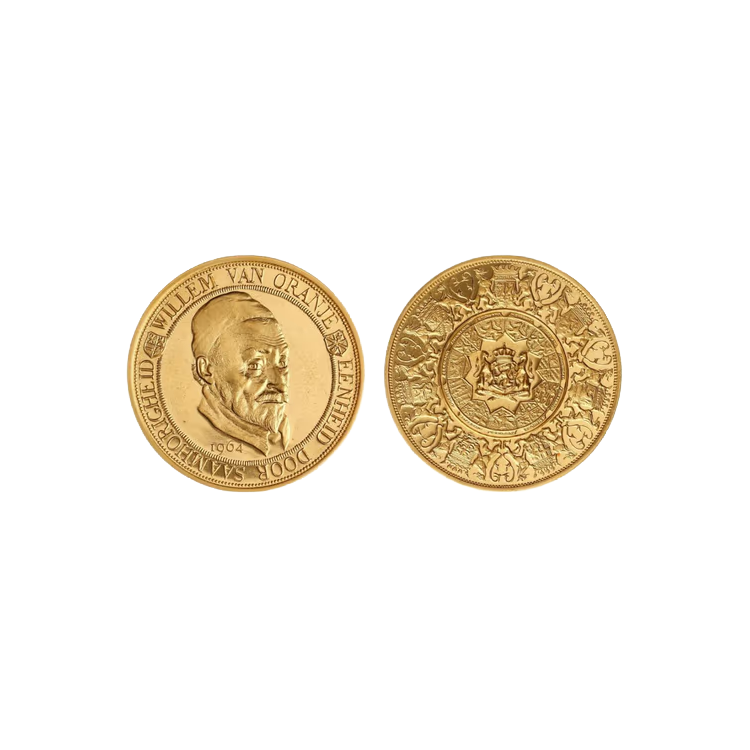 Gouden penning Willem van Oranje 1964