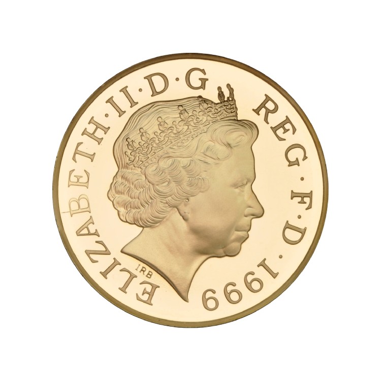 Gouden £5 Millennium Crown verkopen