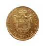 Spaanse gouden 25 Pesetas munt - foto 1 - voorbeeld