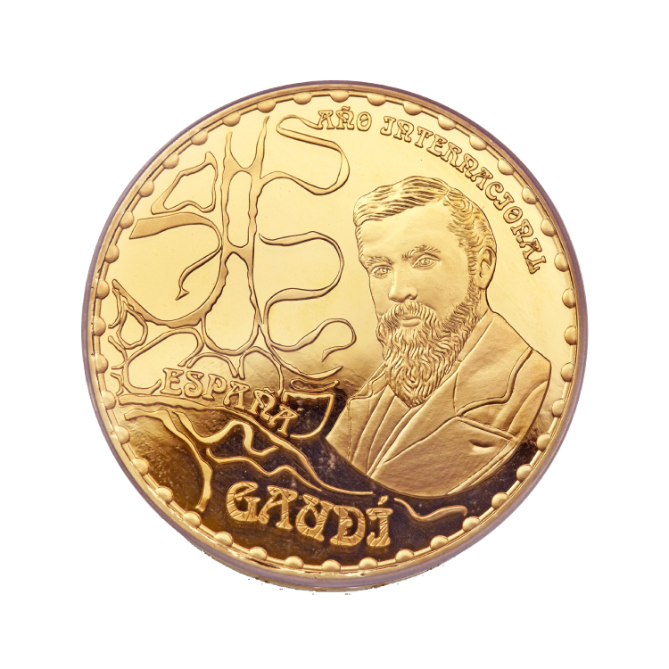 Gouden munt Spanje 400 Euro 2002