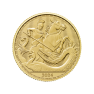 1/4 troy ounce gouden St. George and the Dragon munt - foto 1 - voorbeeld