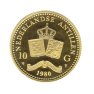Gouden 10 gulden Nederlandse Antillen munt (1980-2005)