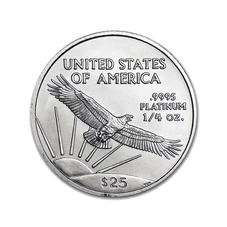 1/4 troy ounce platina munt