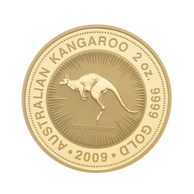 2 troy ounce gouden Kangaroo munt