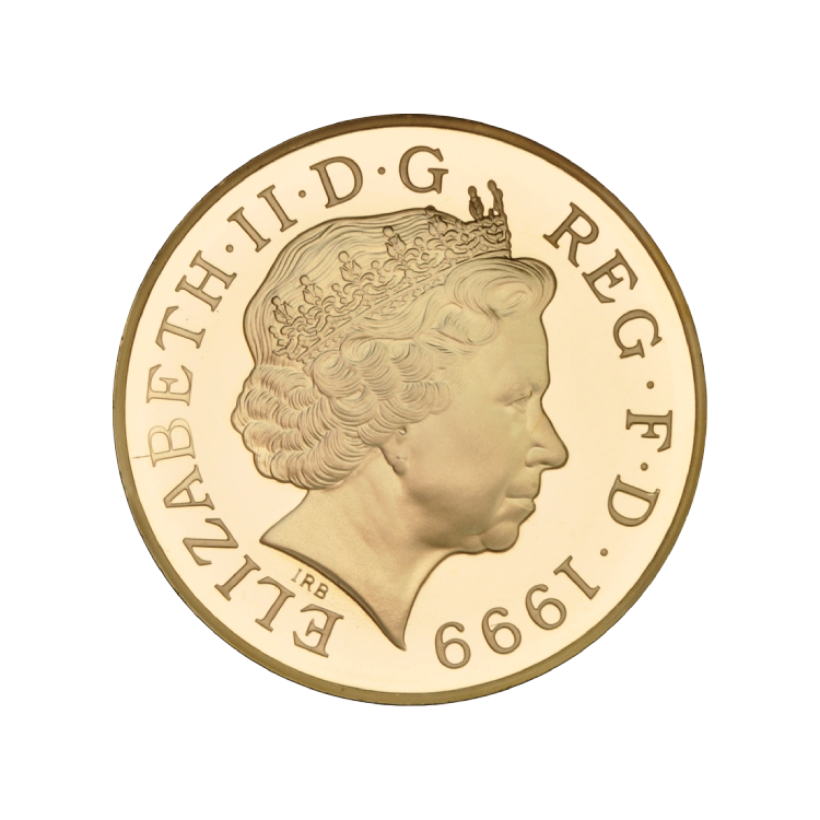 Gouden £5 Millennium Crown verkopen
