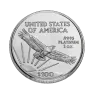 1 troy ounce platina American Eagle munt