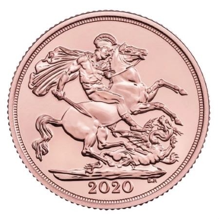 Gouden 2 Sovereign munt