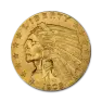 Gouden $2.5 American Quarter Eagle Indian Head - foto 1 - voorbeeld