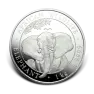 1 kilo zilveren Somalische Olifant munt - foto 2 - voorbeeld